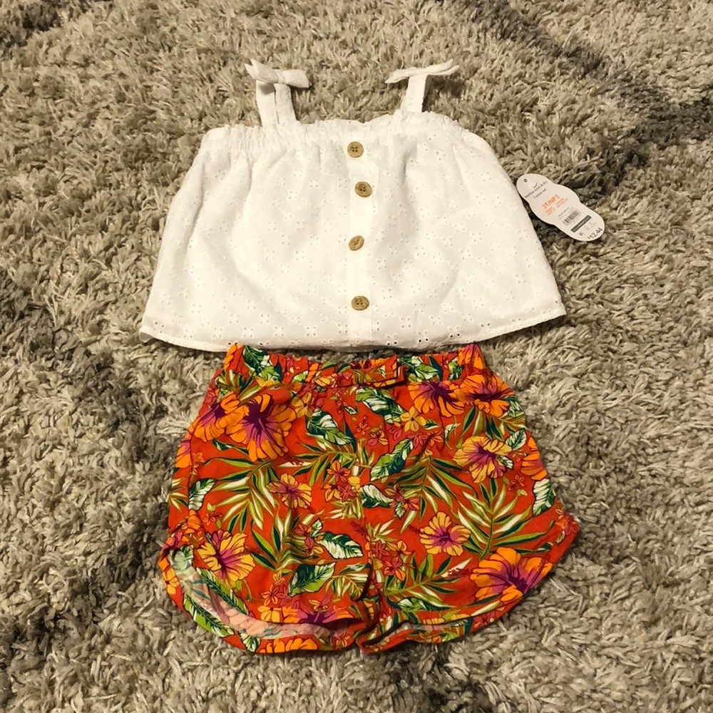 Cute 2pcs Girls 3T Set
